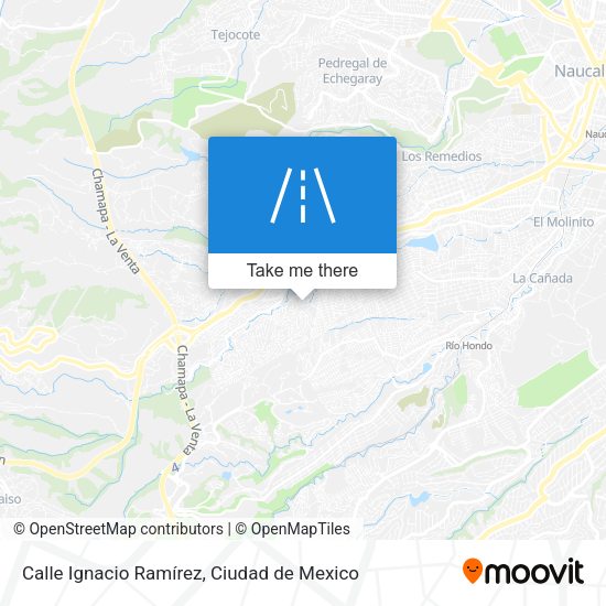 Calle Ignacio Ramírez map