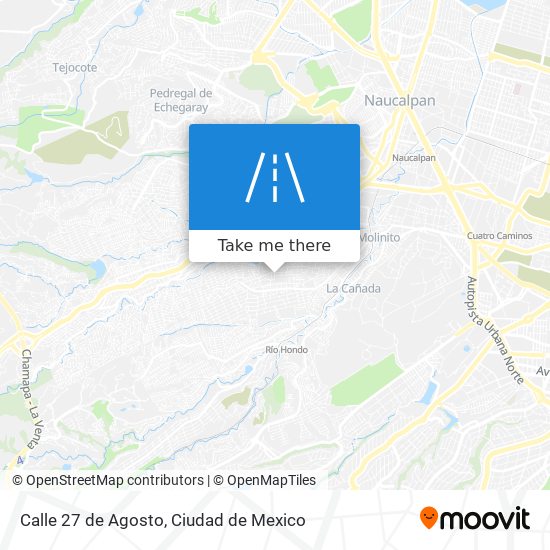 Calle 27 de Agosto map
