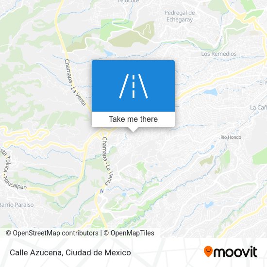 Mapa de Calle Azucena