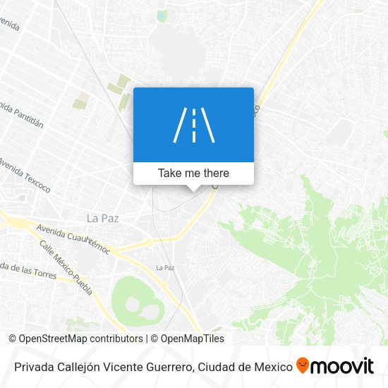 Privada Callejón Vicente Guerrero map