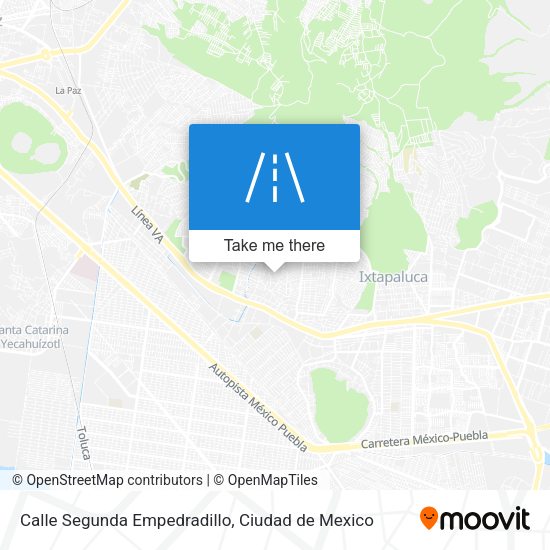 Calle Segunda Empedradillo map