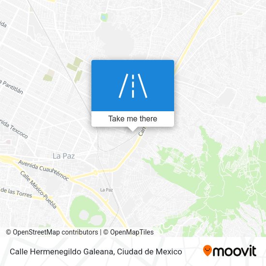 Calle Hermenegildo Galeana map