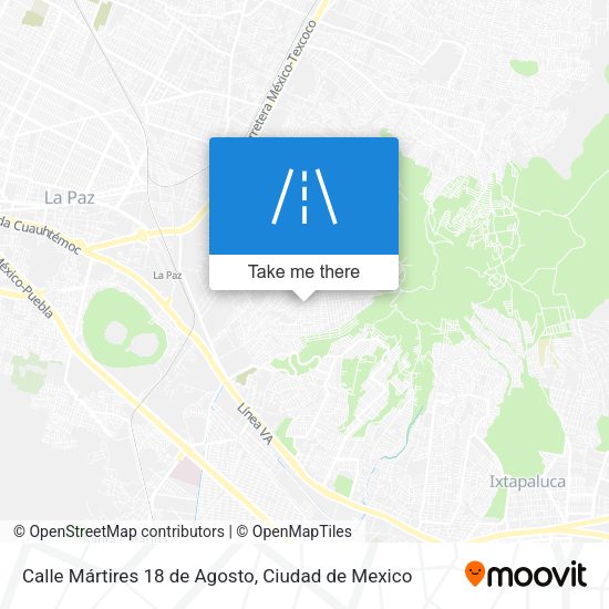Calle Mártires 18 de Agosto map