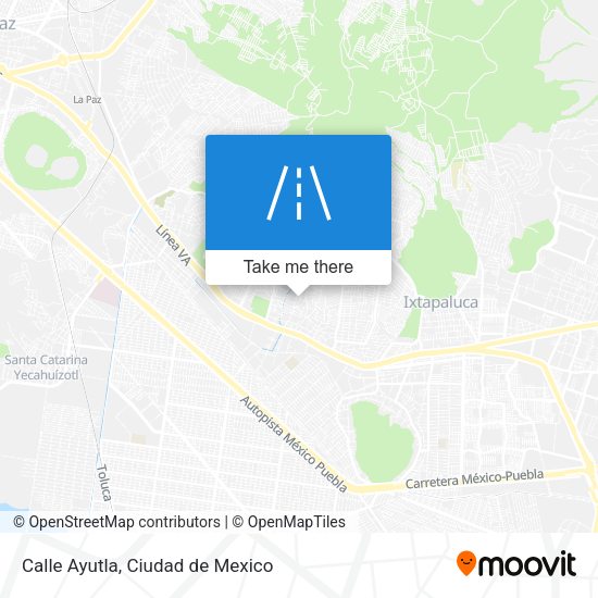 Calle Ayutla map