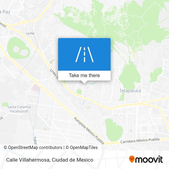 Calle Villahermosa map