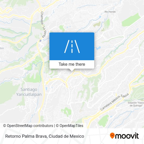 Retorno Palma Brava map