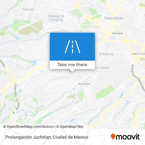 Prolongación Juchitlan map