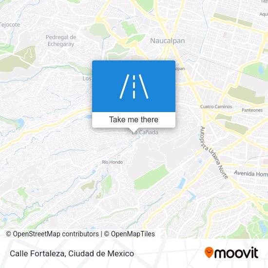 Calle Fortaleza map