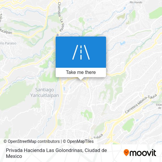 Mapa de Privada Hacienda Las Golondrinas