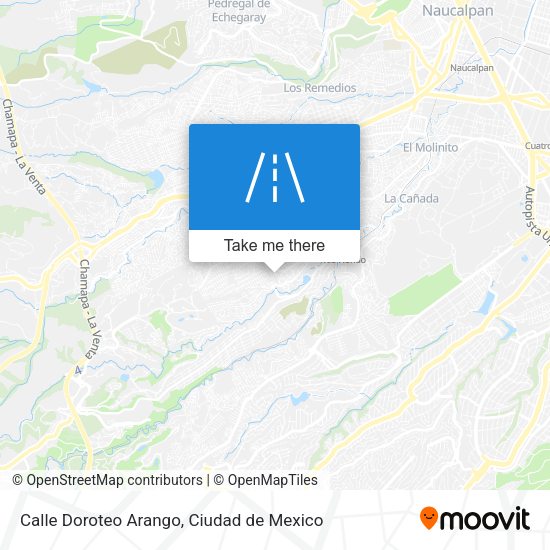 Calle Doroteo Arango map