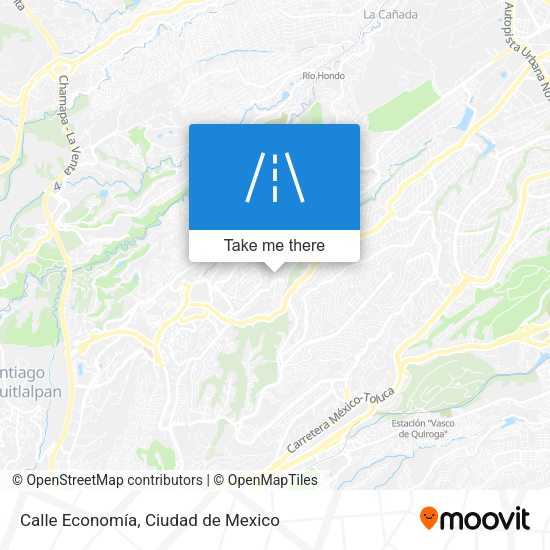 Calle Economía map
