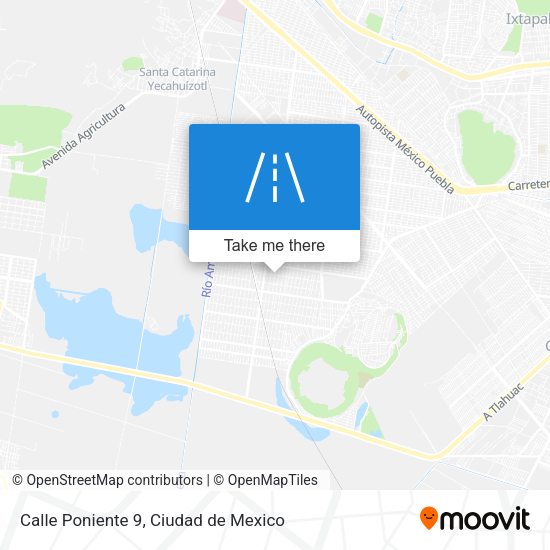 Calle Poniente 9 map