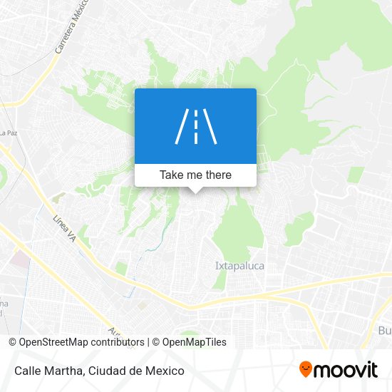 Mapa de Calle Martha