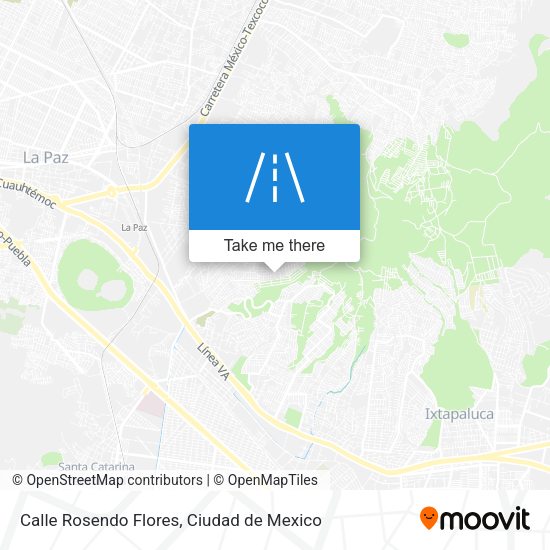 Mapa de Calle Rosendo Flores