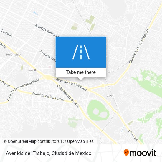 Avenida del Trabajo map