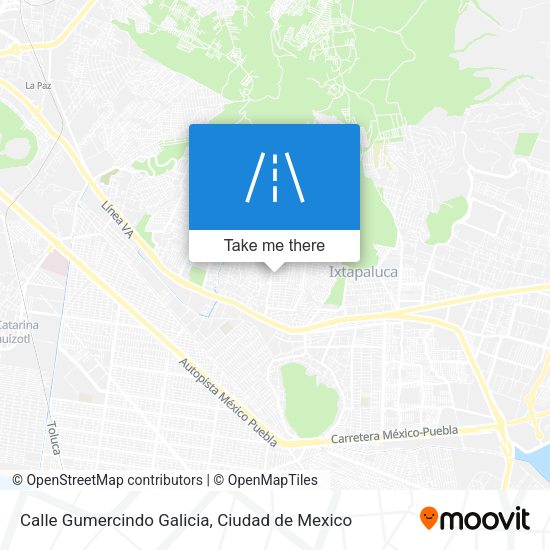 Mapa de Calle Gumercindo Galicia
