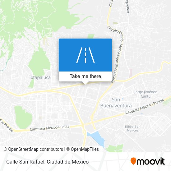 Mapa de Calle San Rafael