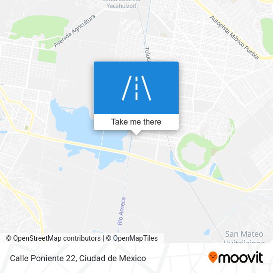 Calle Poniente 22 map