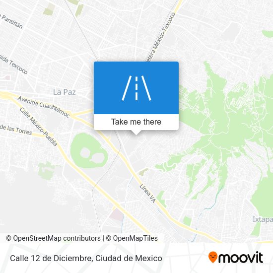 Calle 12 de Diciembre map