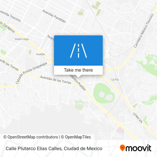 Mapa de Calle Plutarco Elías Calles
