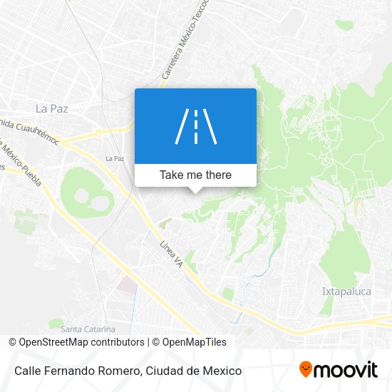 Calle Fernando Romero map