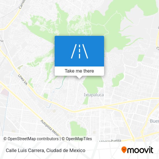 Calle Luis Carrera map