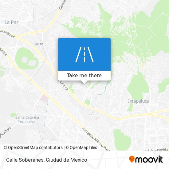 Calle Soberanes map
