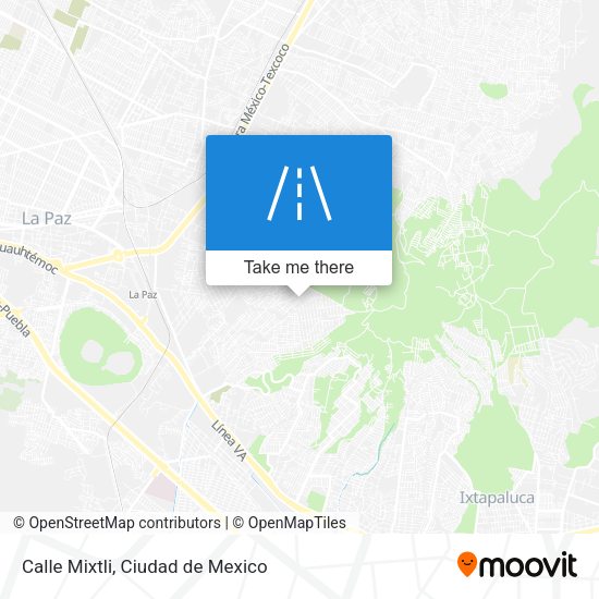 Mapa de Calle Mixtli