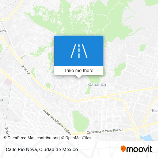 Mapa de Calle Río Neva
