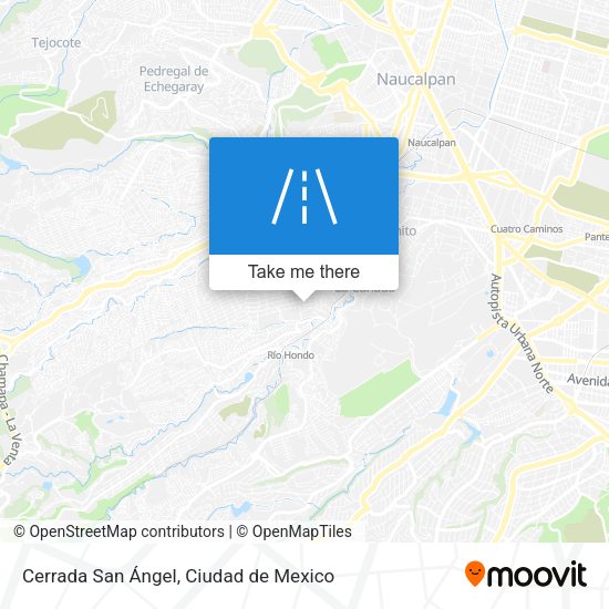 Cerrada San Ángel map