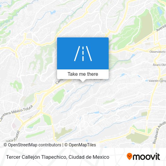 Tercer Callejón Tlapechico map