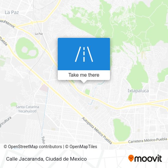 Mapa de Calle Jacaranda