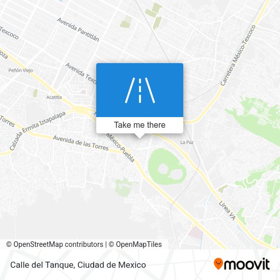 Calle del Tanque map