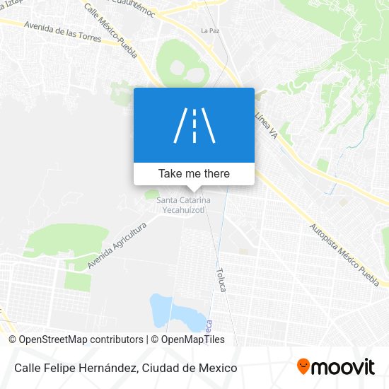 Calle Felipe Hernández map
