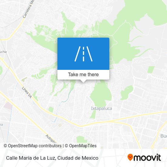 Calle María de La Luz map
