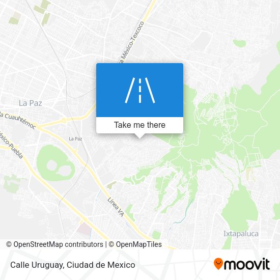 Calle Uruguay map