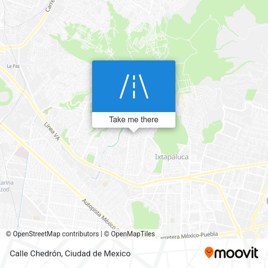 Mapa de Calle Chedrón