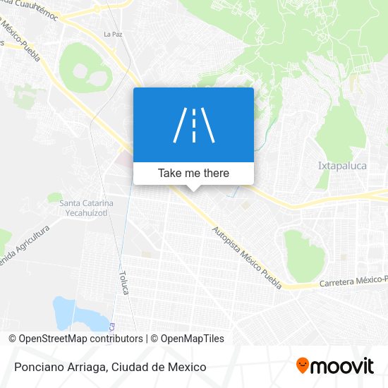 Ponciano Arriaga map