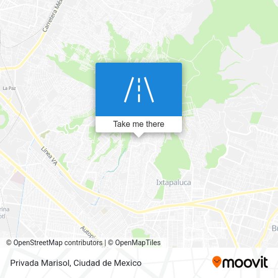 Mapa de Privada Marisol
