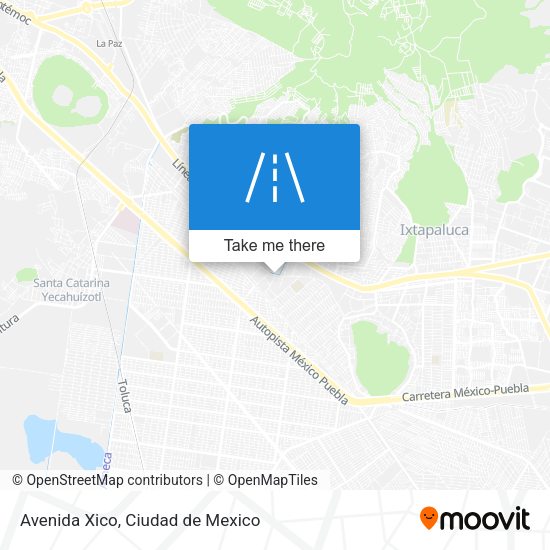 Avenida Xico map