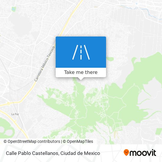 Mapa de Calle Pablo Castellanos