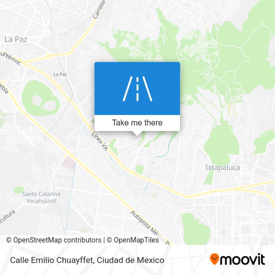 Mapa de Calle Emilio Chuayffet