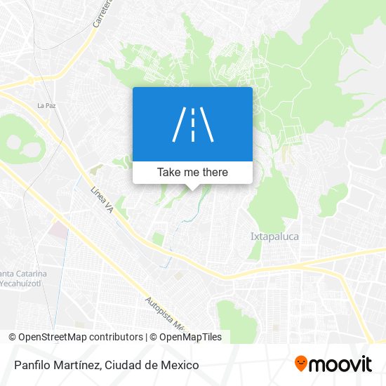 Panfilo Martínez map