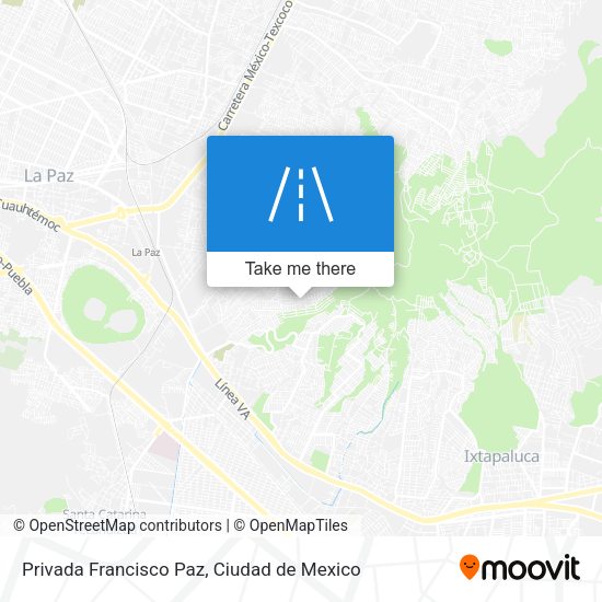 Privada Francisco Paz map