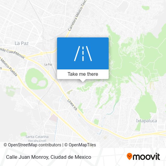 Calle Juan Monroy map