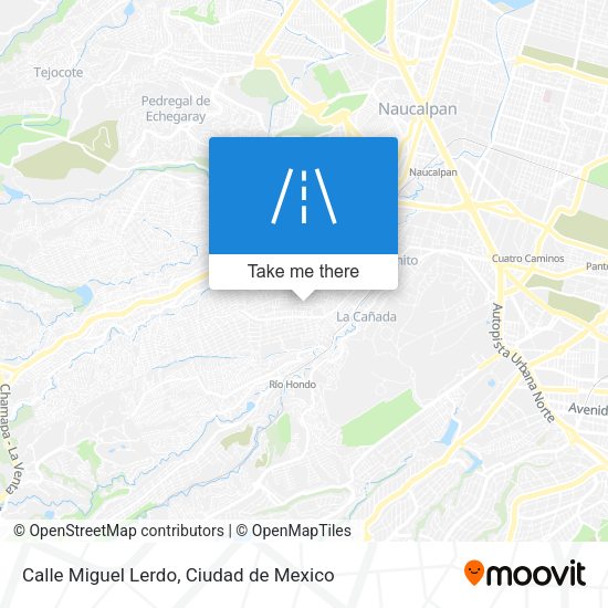 Calle Miguel Lerdo map