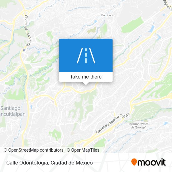 Mapa de Calle Odontología