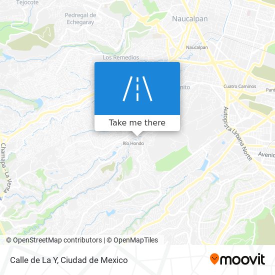 Calle de La Y map