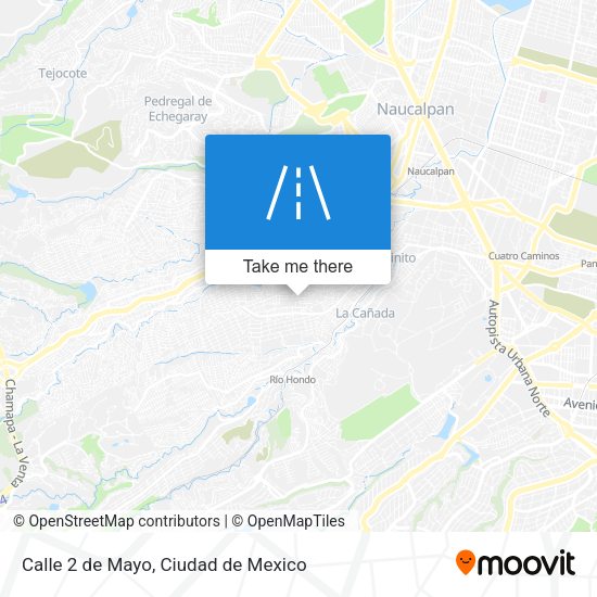 Calle 2 de Mayo map