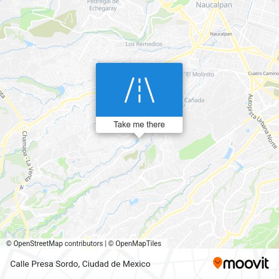 Calle Presa Sordo map
